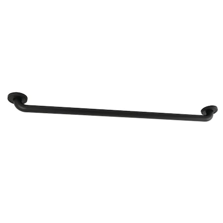 Kingston Brass Contemporary DR814360 Laurel 36" X 1-1/4" OD Grab Bar, Matte Black, 39.06 L, Brass, Matte Black DR814360